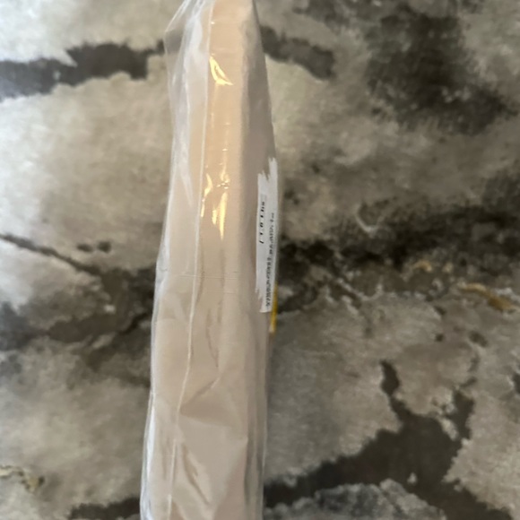 NWT beige tablecloth (60x102) - Picture 2 of 3